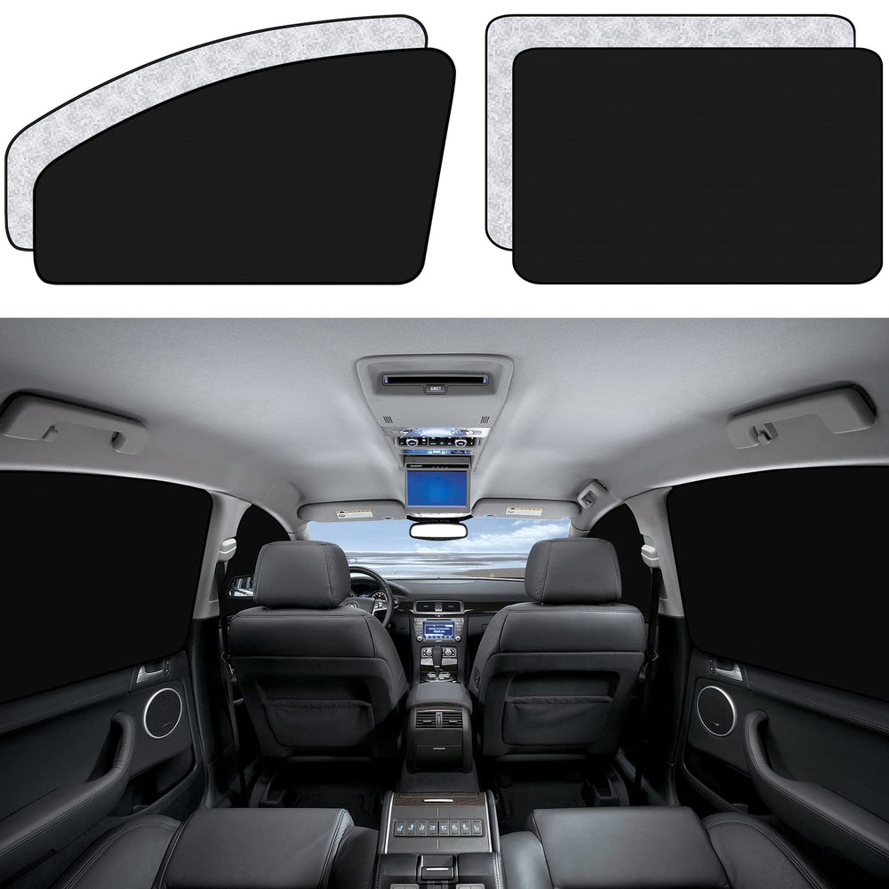 ZATOOTO front panel attached to car window for instant privacy