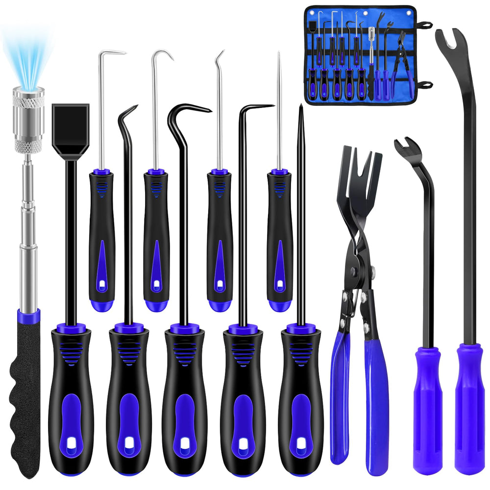 Zecirl kit front view showing blue handles and organized layout, clear visual inventory benefit
