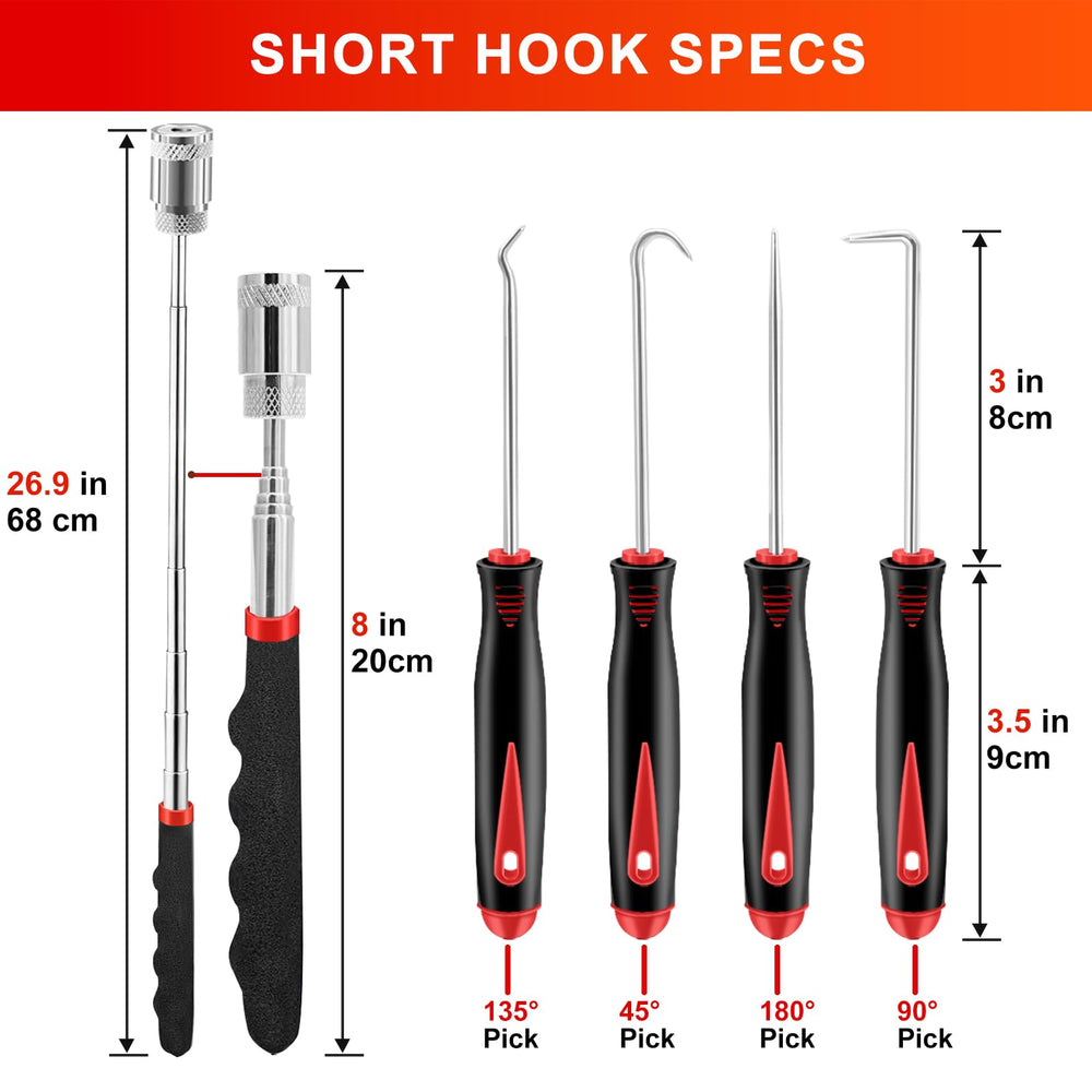 Zecirl small hooks detail highlighting precise tips for delicate work