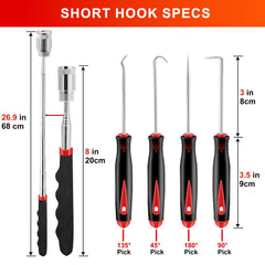 Zecirl small hooks detail highlighting precise tips for delicate work
