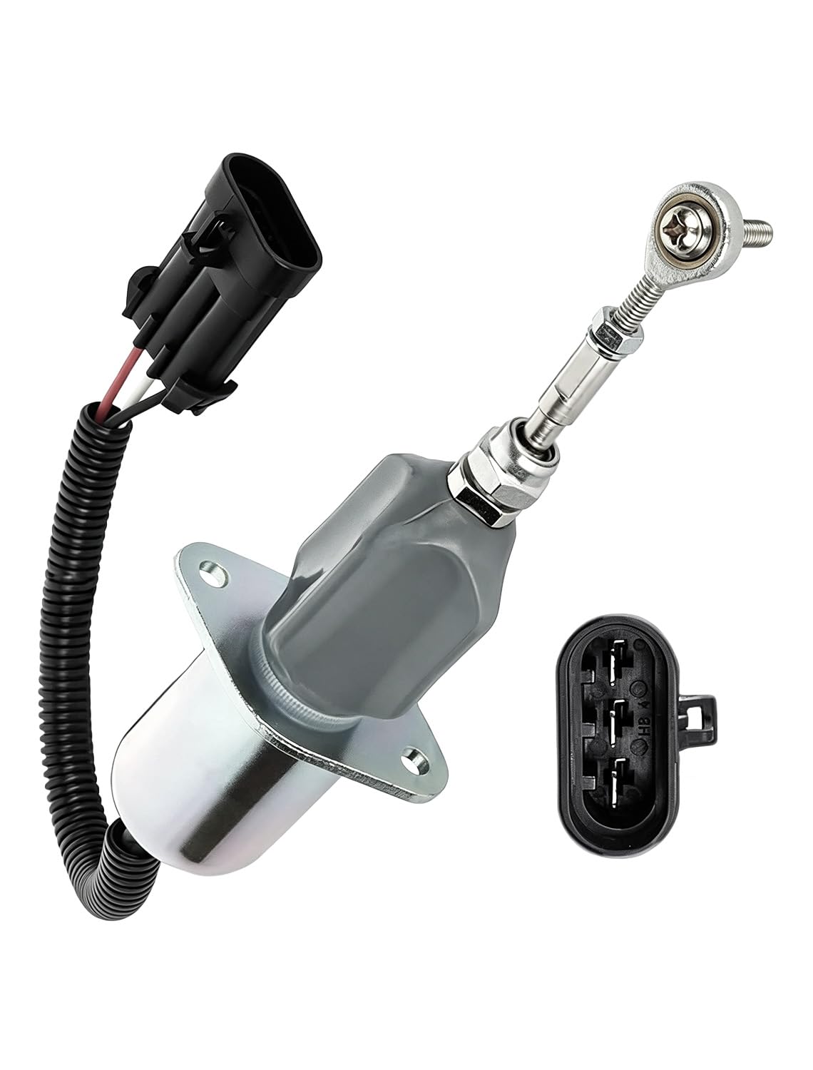 ZeeKee front view solenoid showing compact construction and easy replacement benefit