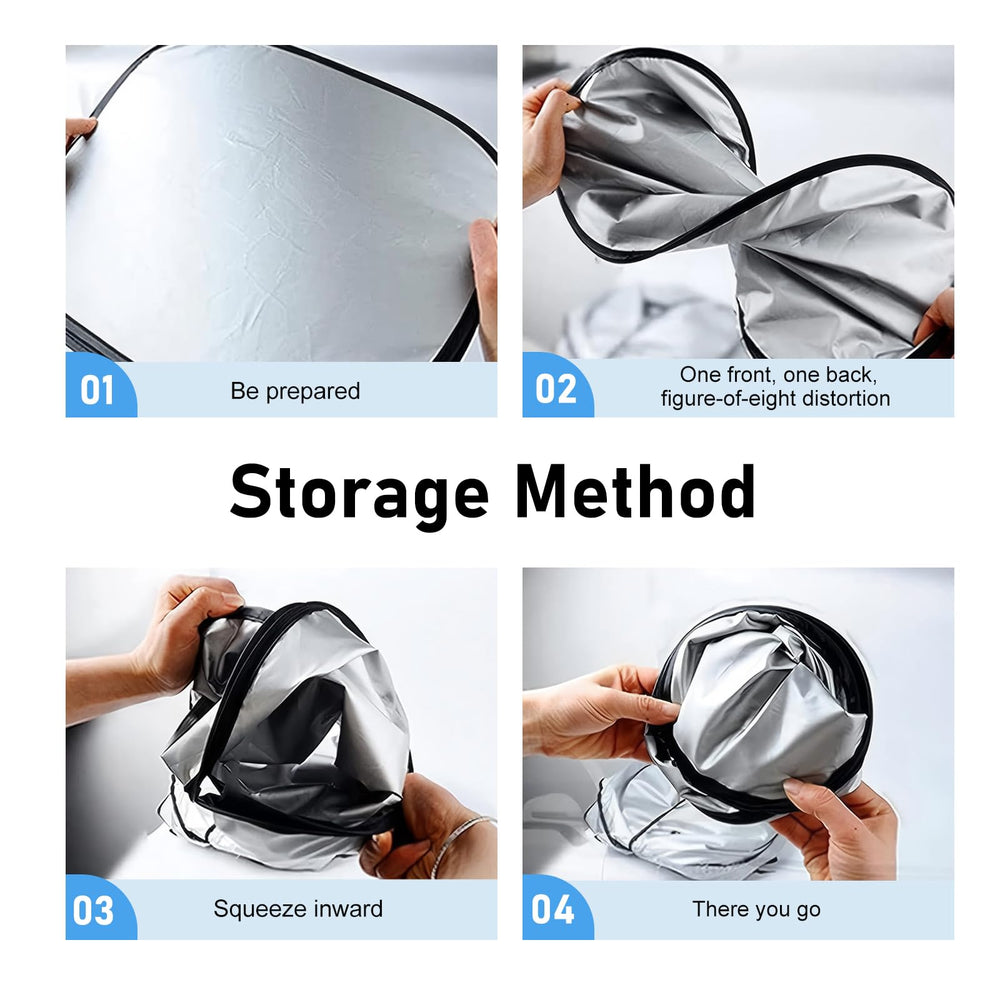 Zehiony folded compact storage kit ready in trunk for easy portability