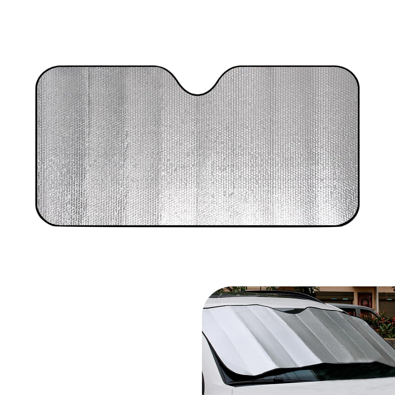 Zehiony front windshield full coverage reflecting sun and keeping cabin cool