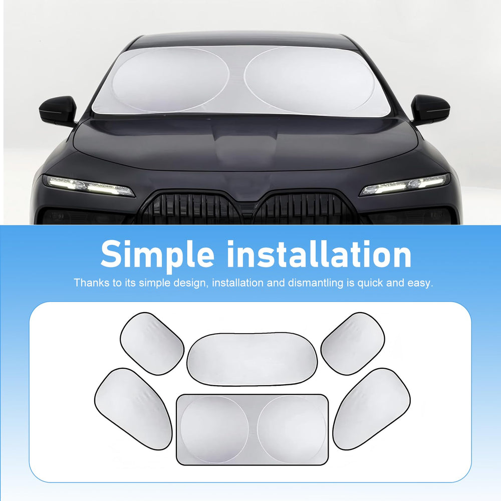 Zehiony on parked car creating full privacy and safeguarding valuables