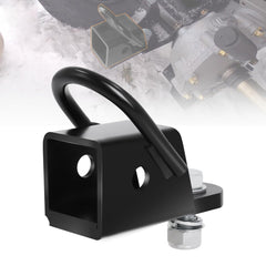 Zejoot front view showing full hitch adapter for secure towing