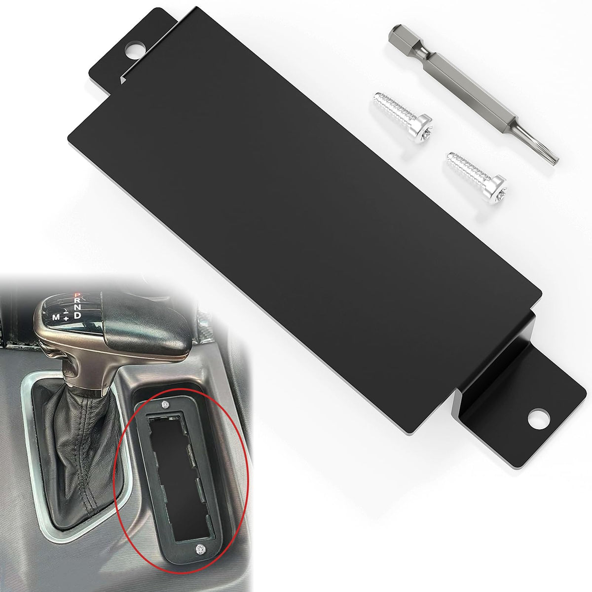 Zelvoro front view of stainless steel neutral cover plate showing secure design and fit