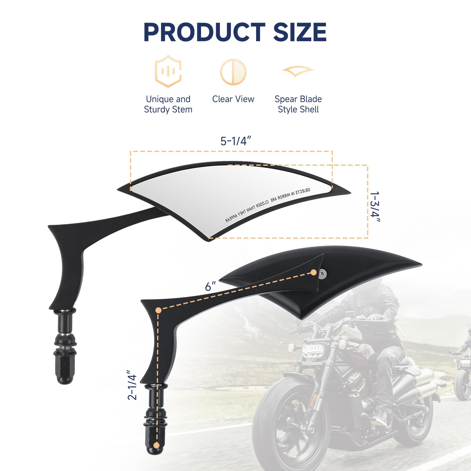 ZENTHOR mounted on handlebar in use showing stable rear view while riding