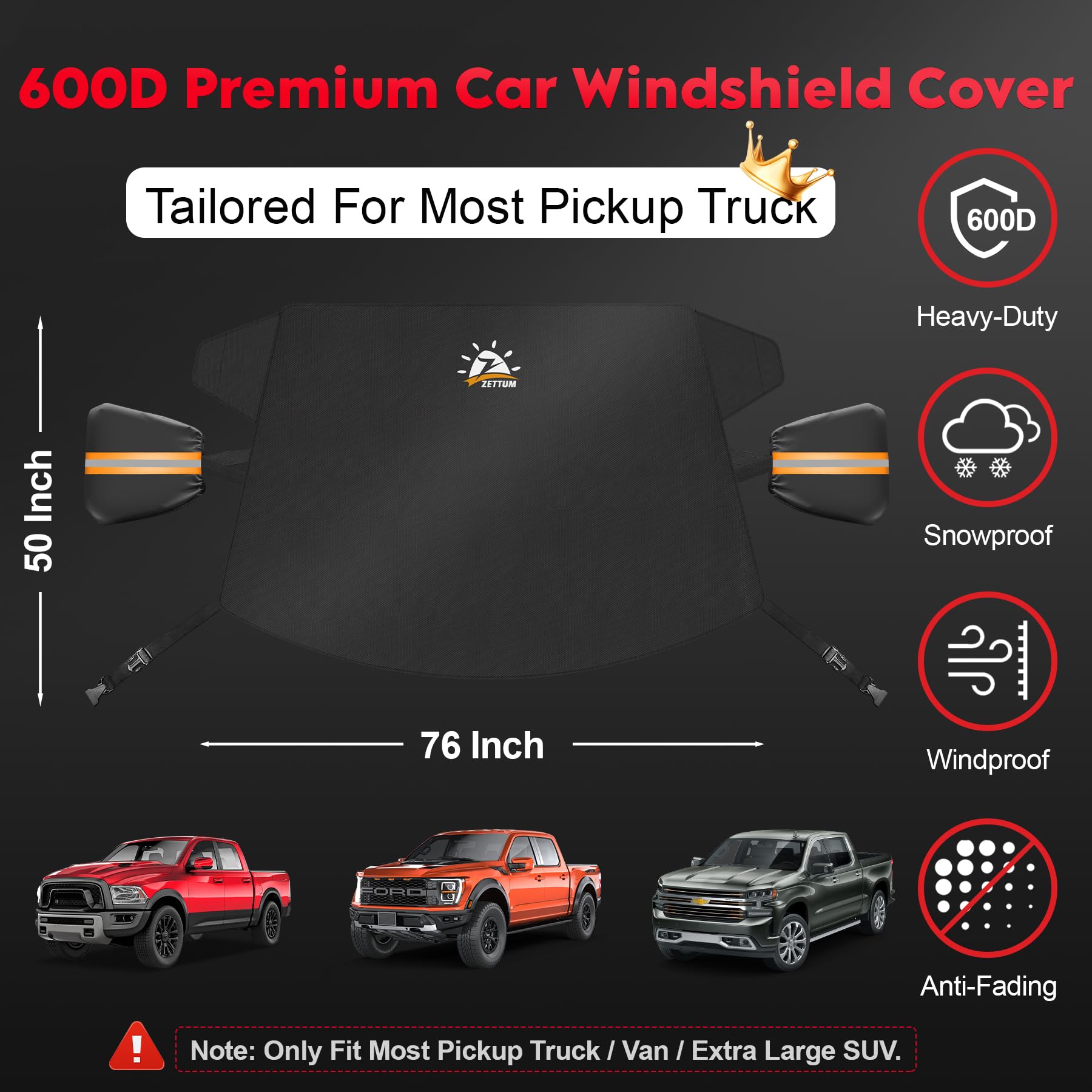 Zettum 600D fabric close-up showing PU coating for waterproof protection
