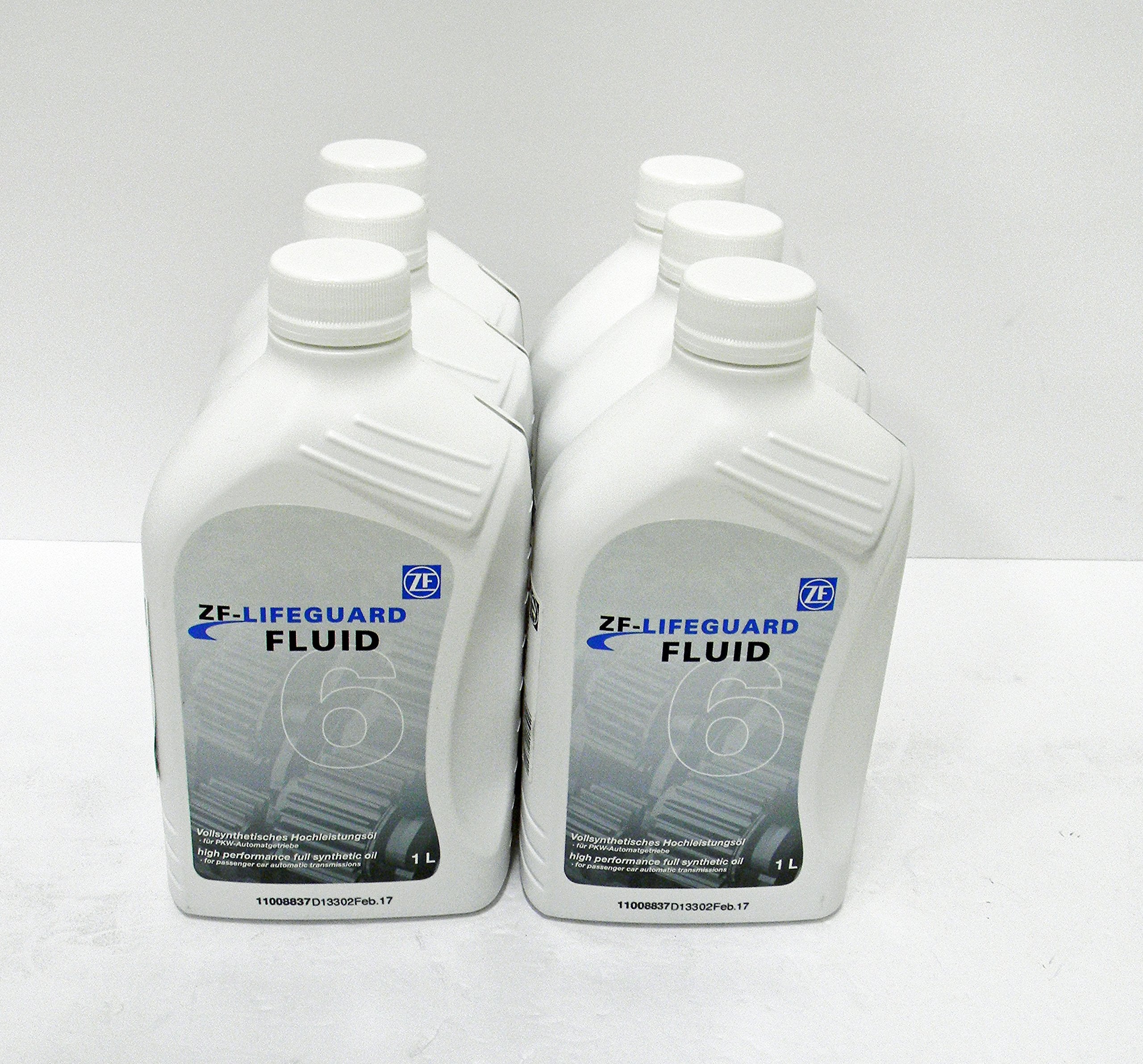 ZF Lifeguardfluid 6 front container showing label and specification for easy identification and correct use