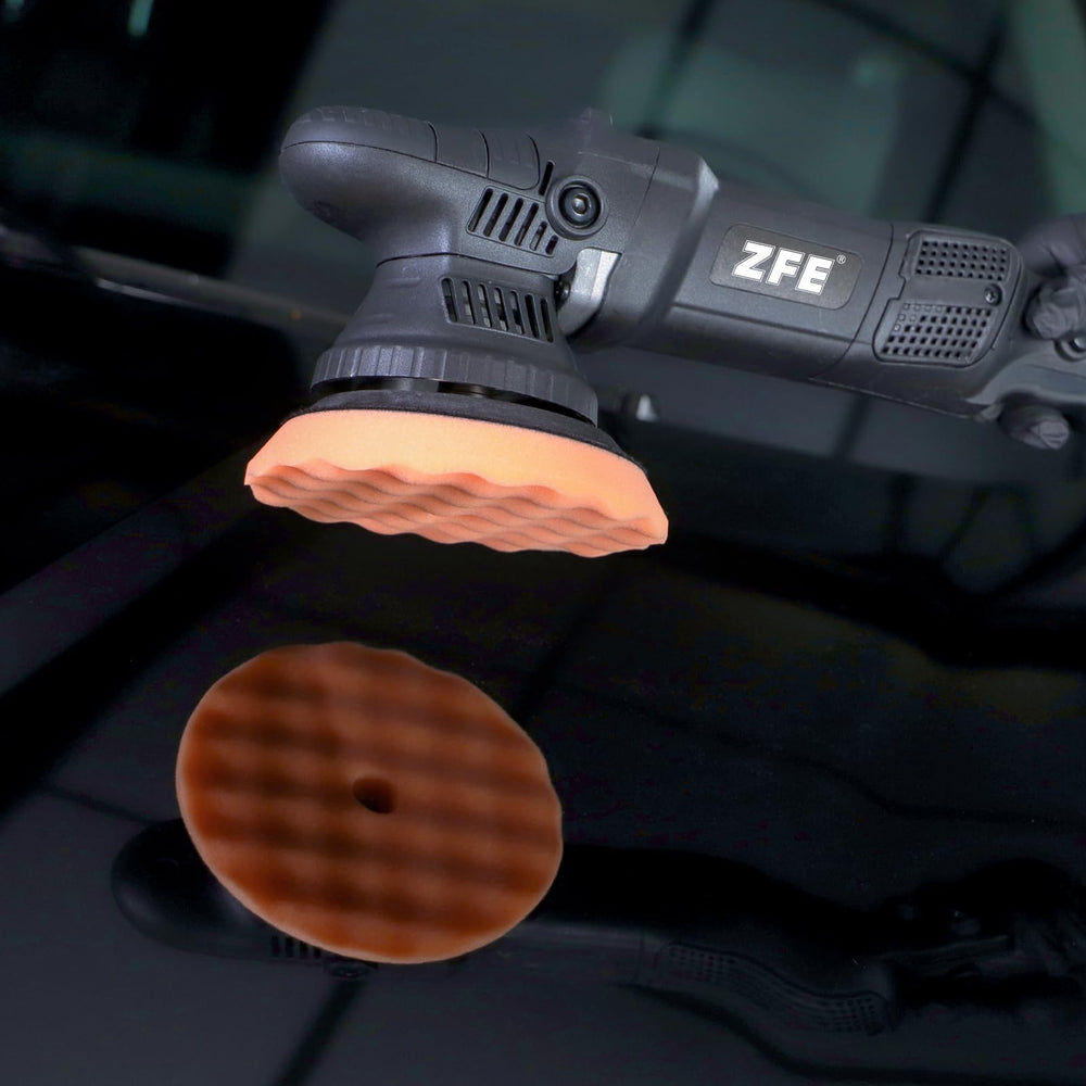 ZFE polished panel reflection showing improved gloss after use