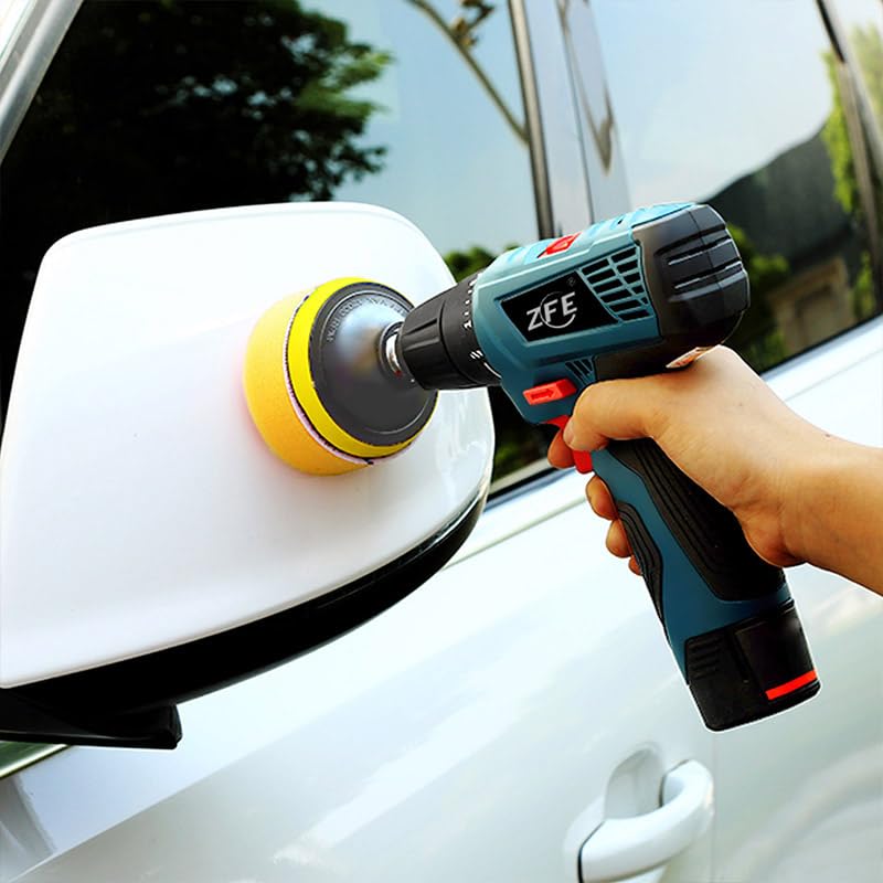 ZFE pad polishing an edge delivering smooth swirl-free finish