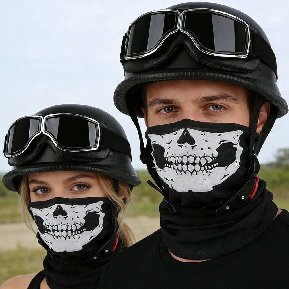 ZGMZLBBD profile with goggles demonstrating wind protection benefit