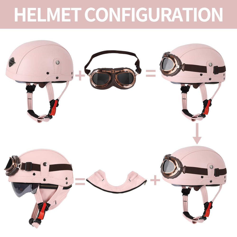 ZGMZLBBD helmet worn on cruiser scooter showing fit and fashionable ride look