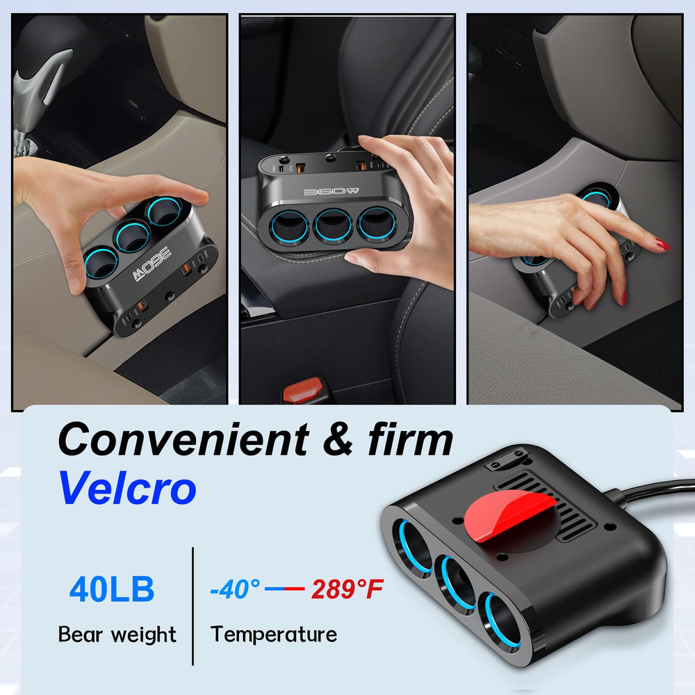 Zhaobeimao individual switches and LED indicators for each socket to control power use