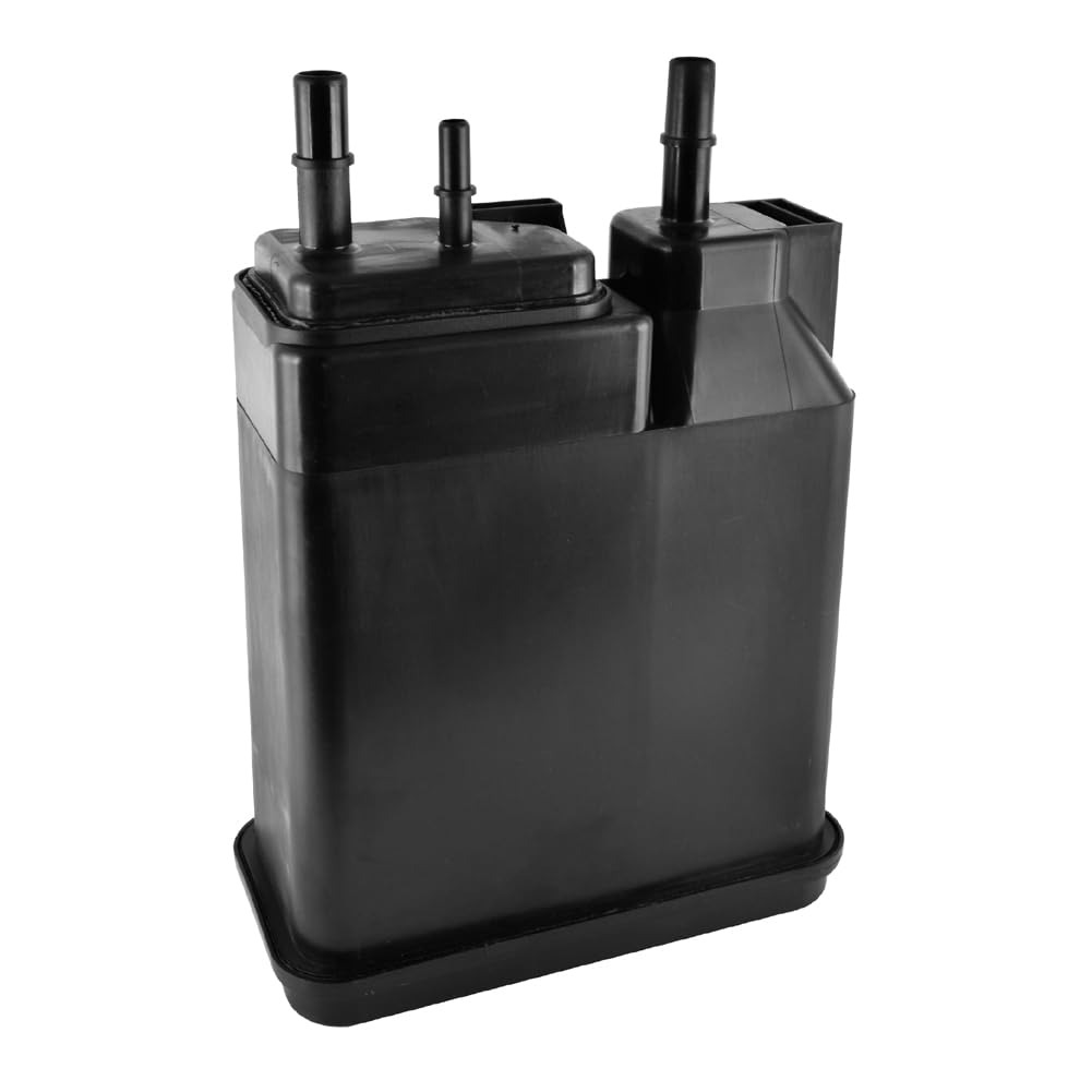 Zhermik front view of vapor canister showing mounting points and robust housing benefit