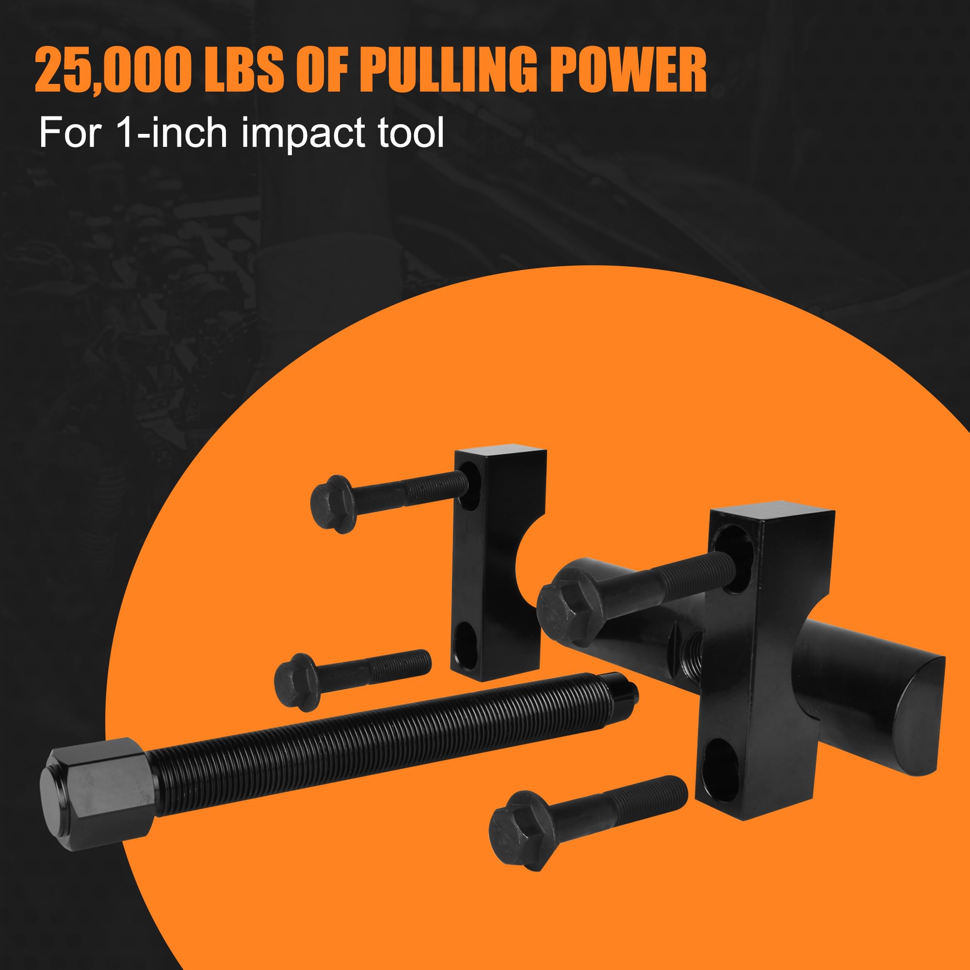 Zhermik beside 1" impact wrench showing scale and compatibility benefit