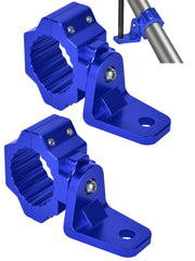 ZIDIYORUO front view of blue mounts showing fit and strength