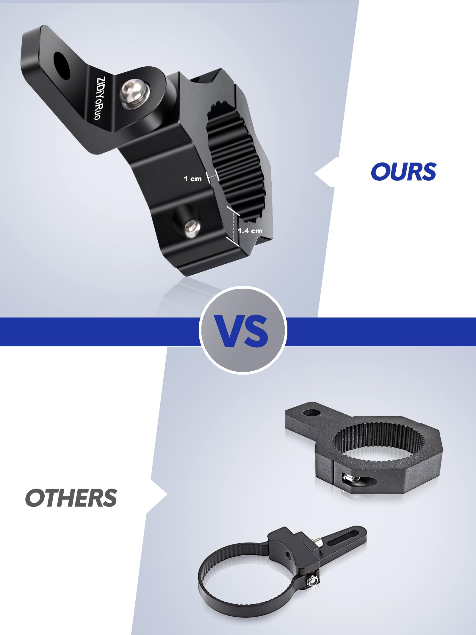 ZIDIYORUO installation hardware and hex wrench simplifying quick fit benefit