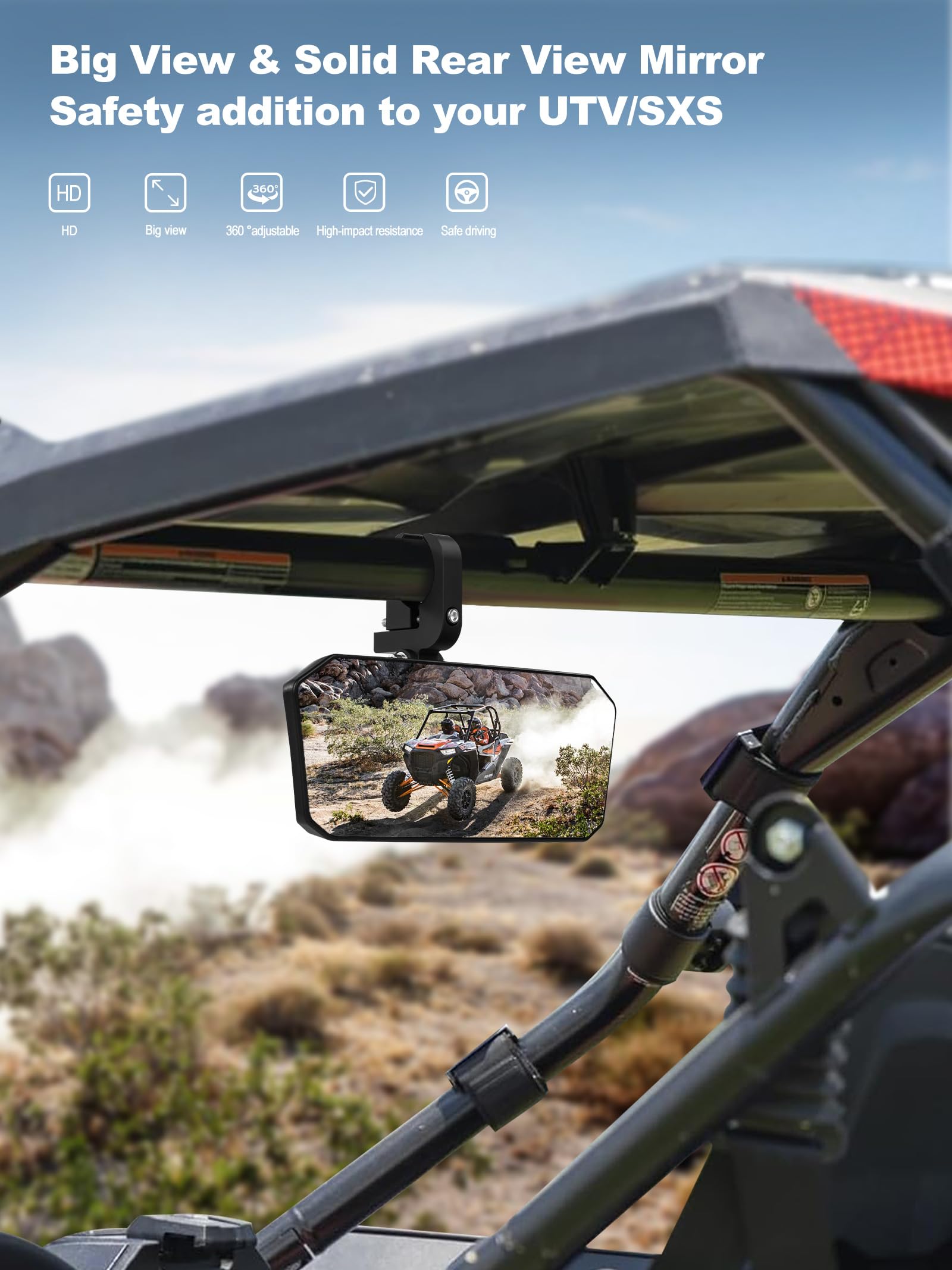 ZIDIYORUO lifestyle offroad scene illustrating improved safety visibility