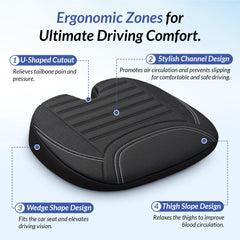 ZIKEE side profile highlighting elevation for improved driving visibility