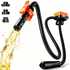 ZixDeNex pump front angle showing compact design and fast transfer benefit