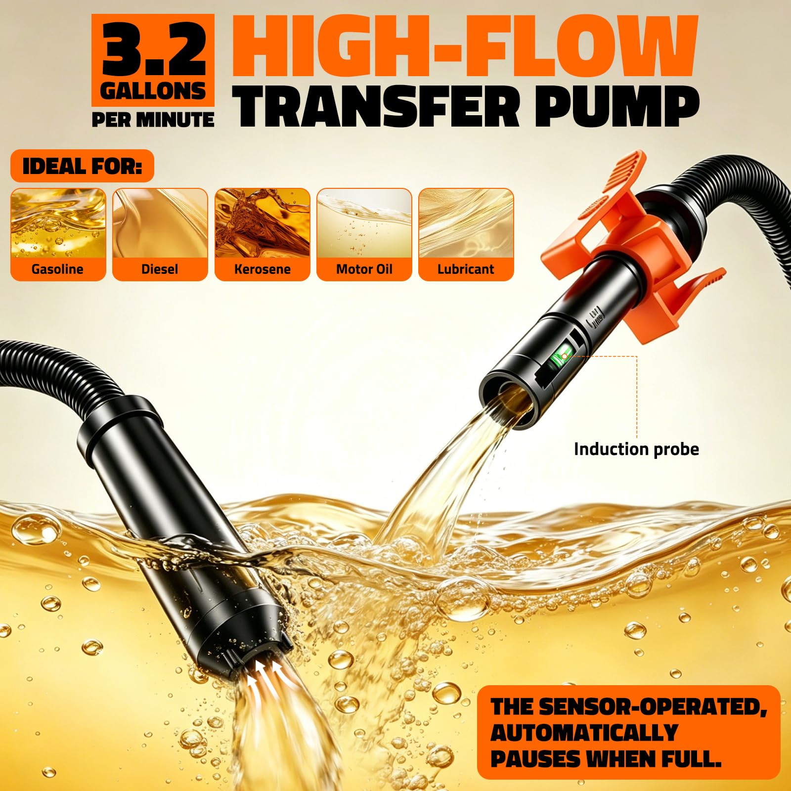ZixDeNex flexible 4.25ft hose detail for easy reach and positioning