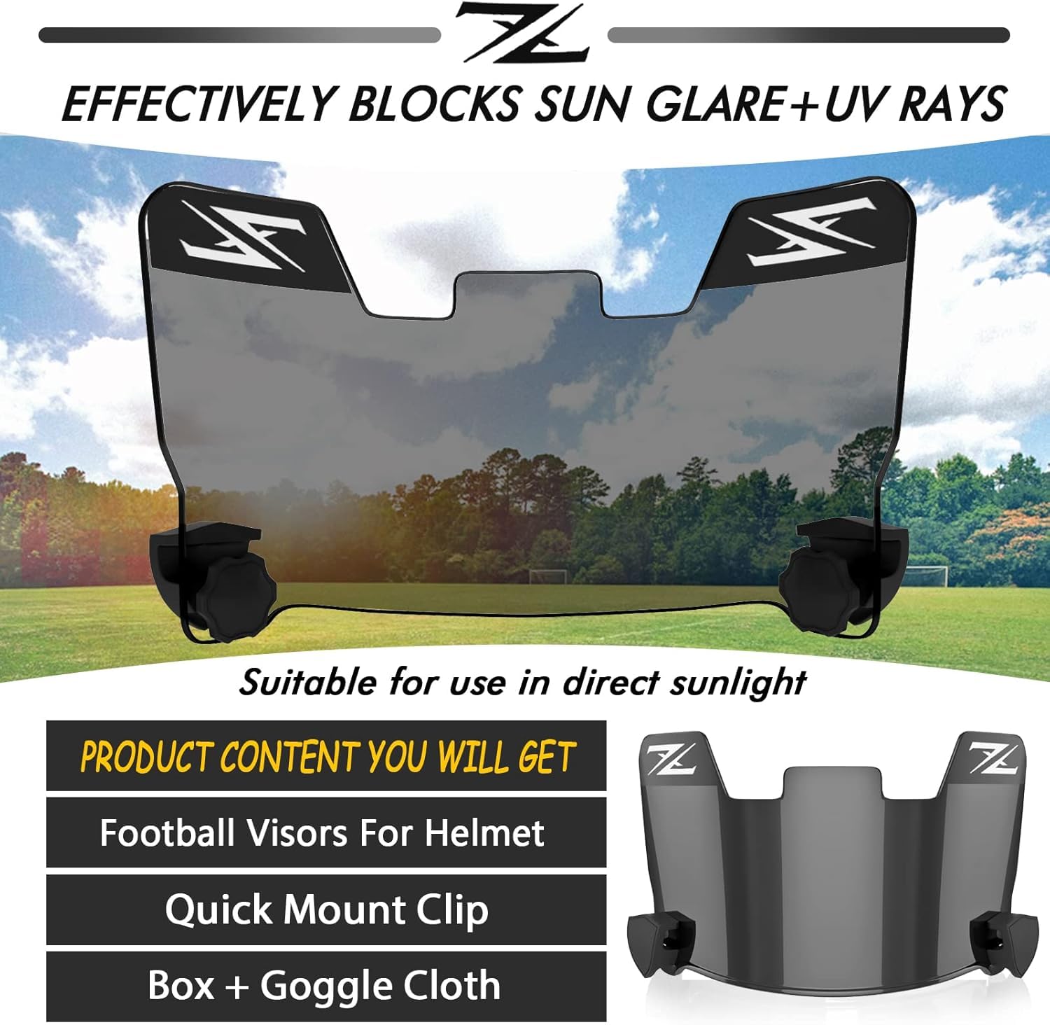 ZIXIOYS quick-install clips detail emphasizing tool-free fast attachment