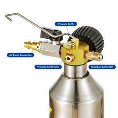 ZJERYL GULL stainless steel tank close-up highlighting corrosion resistance and durability