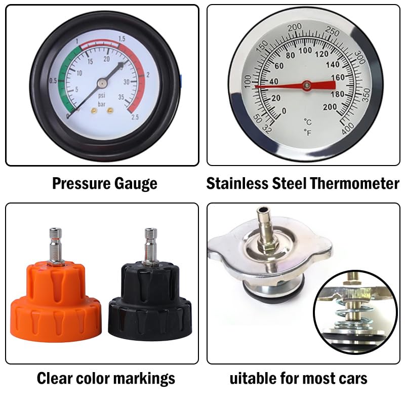 ZJERYL GULL pressure gauge and hand pump closeup for precise leak detection
