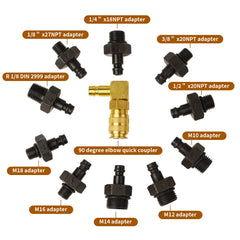 ZJERYL GULL oil-resistant hose and straight quick coupler for fast connections