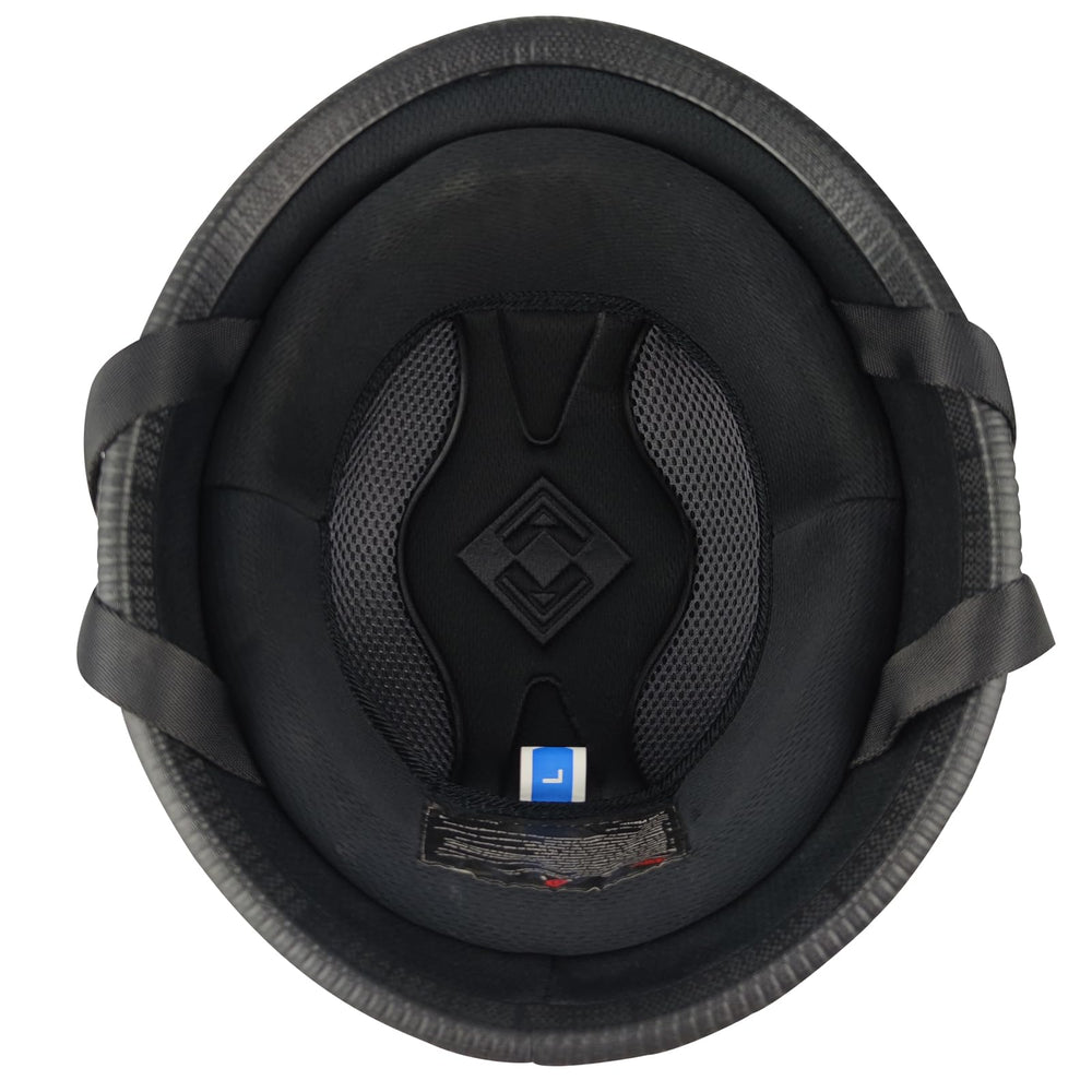 ZJHELM side profile highlighting ABS shell and aerodynamic shape for rider stability