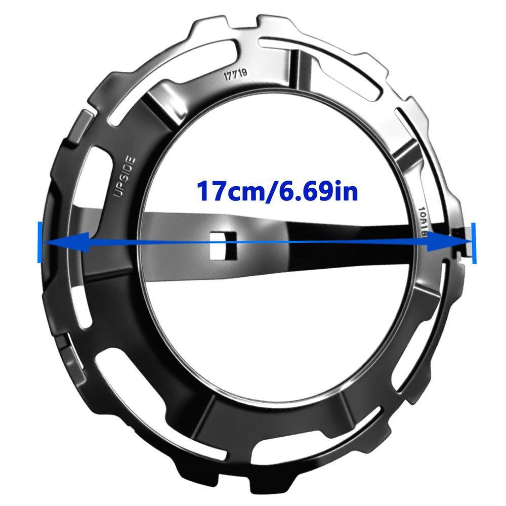 ZKTOOL closeup of engagement teeth for secure ring grip and reduced slipping