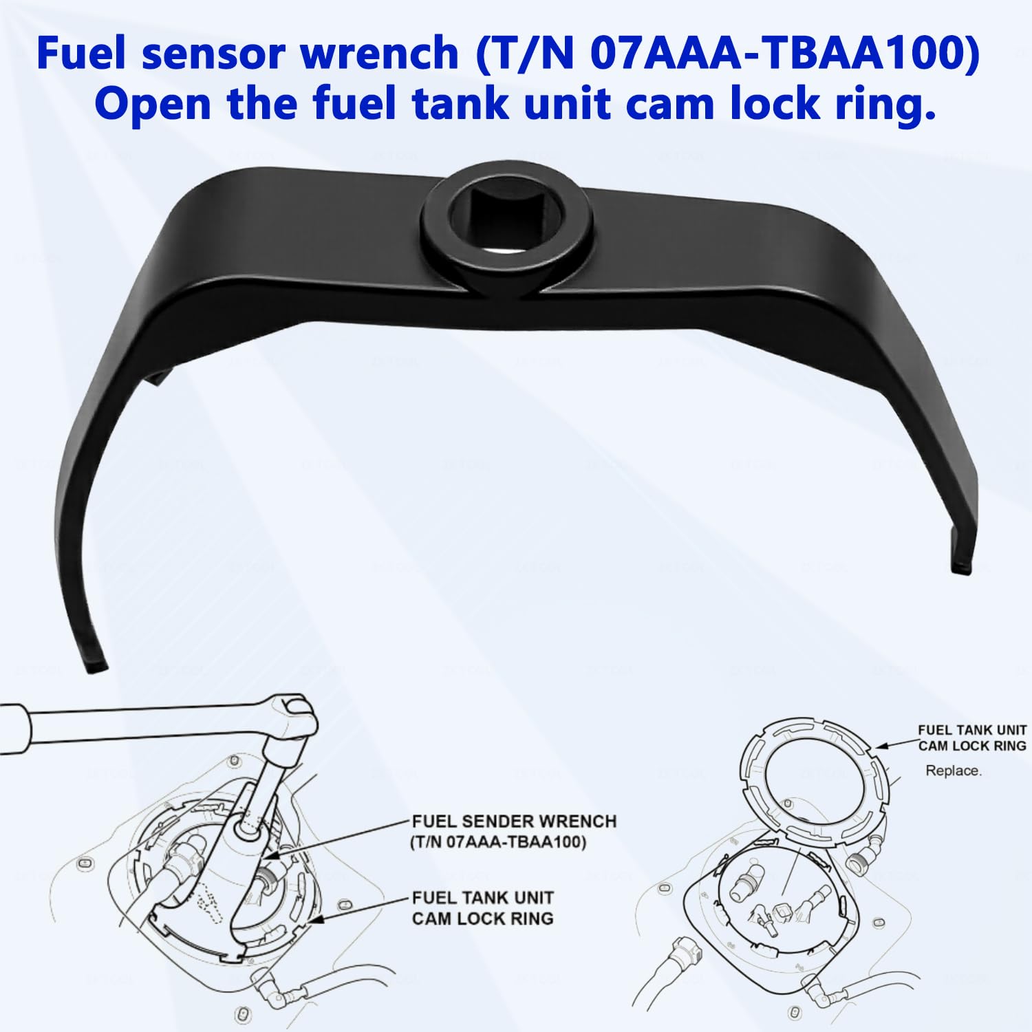 ZKTOOL connected to a 1/2-inch drive socket for steady torque application
