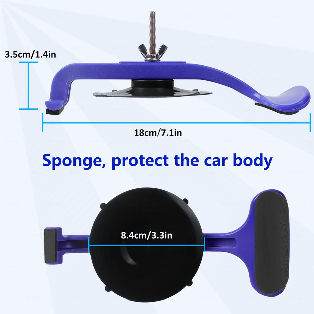 ZKTOOL holding automotive trim on door panel without damage
