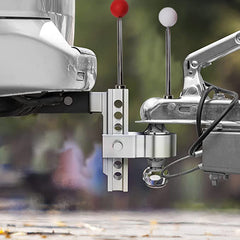 ZLEYECZ fully extended poles visible from driver seat improving hitching accuracy