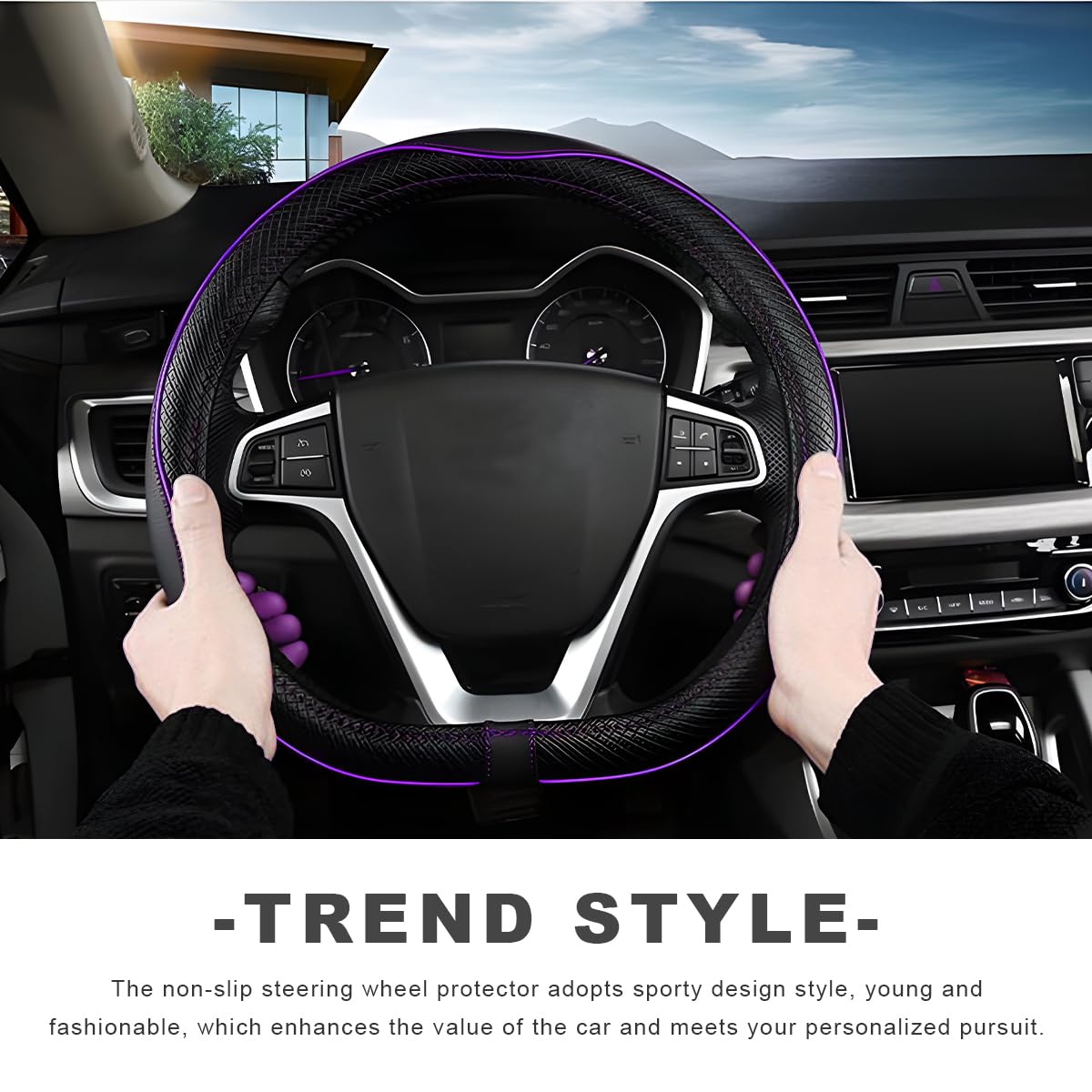ZNDAW 15-inch size comparison showing scale and compatibility with standard wheels