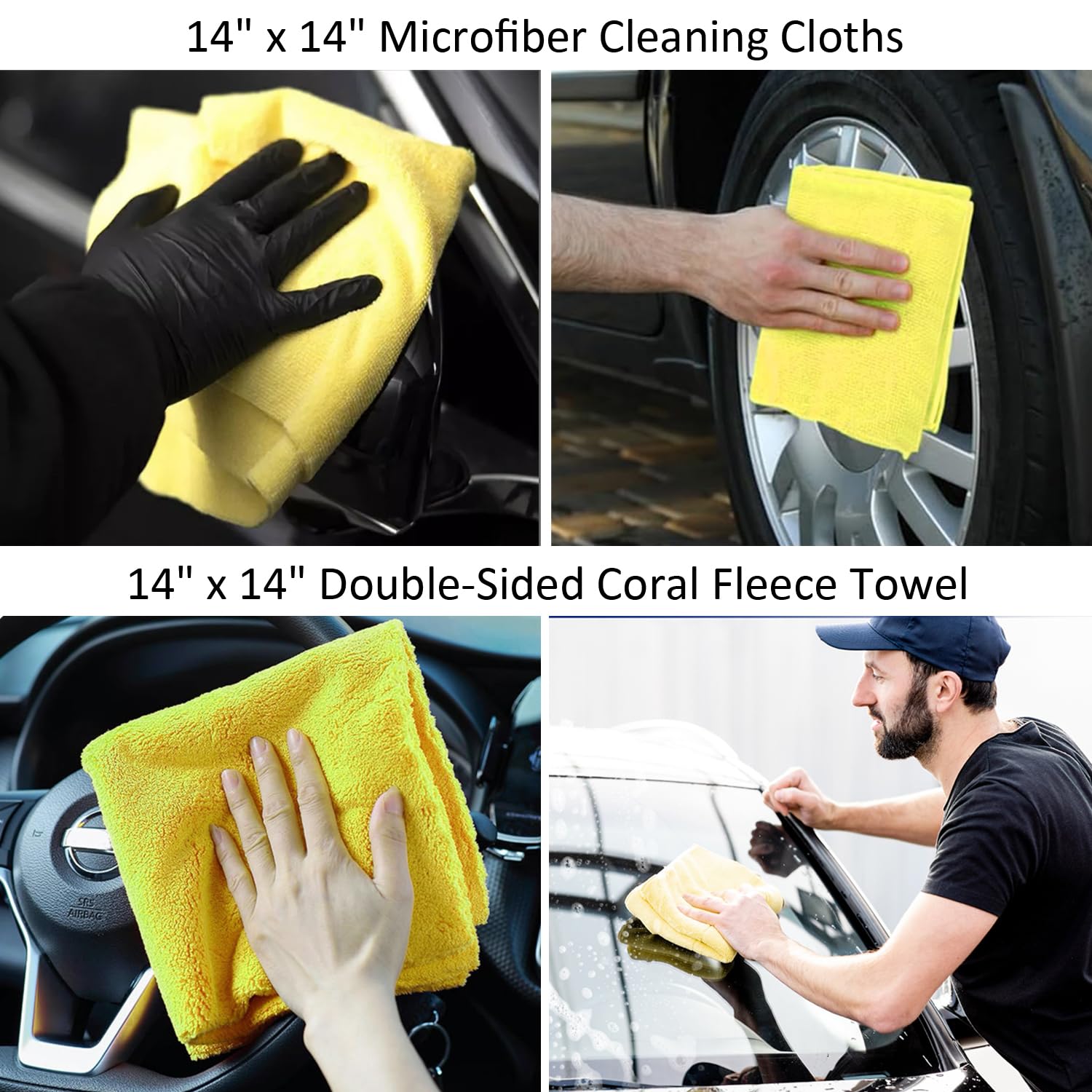 ZODISTORE microfiber and coral fleece towels stacked for fast drying