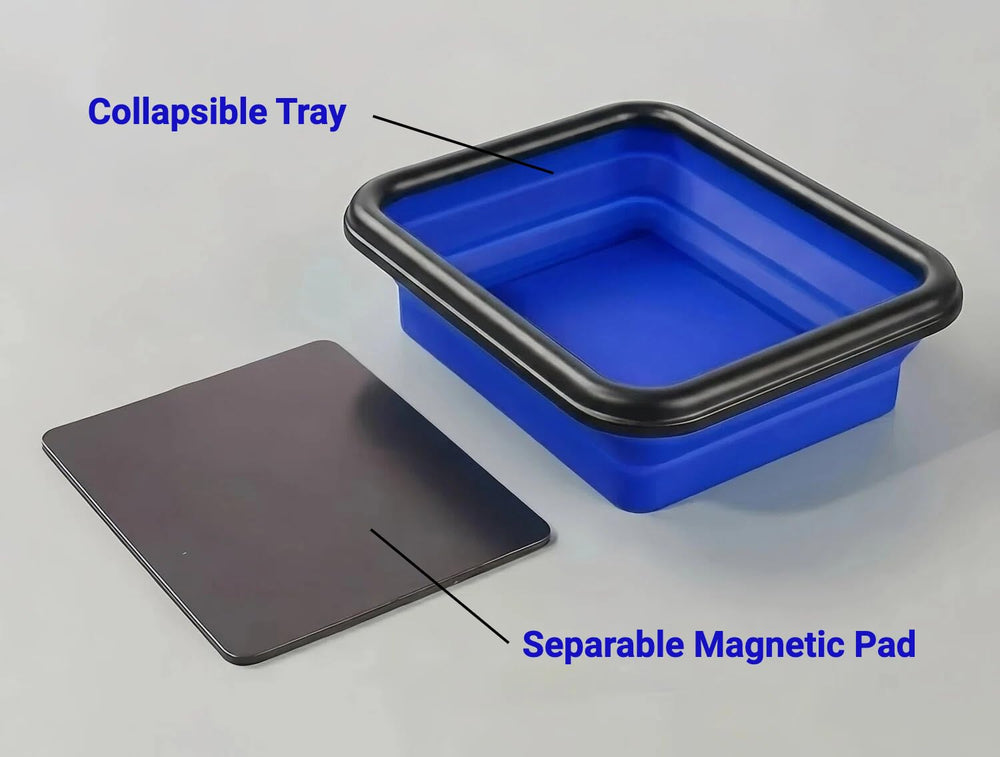 ZOLOTI collapsed trays stacked storage saves toolbox space