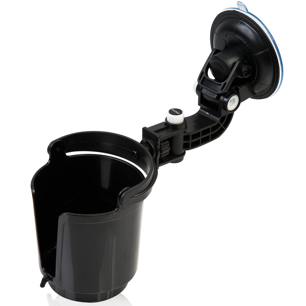 ZONETECH front view of mounted holder showing stable placement and easy reach