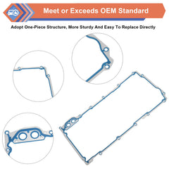 ZONFANT gasket installed on an oil pan illustrating proper mating and leak prevention
