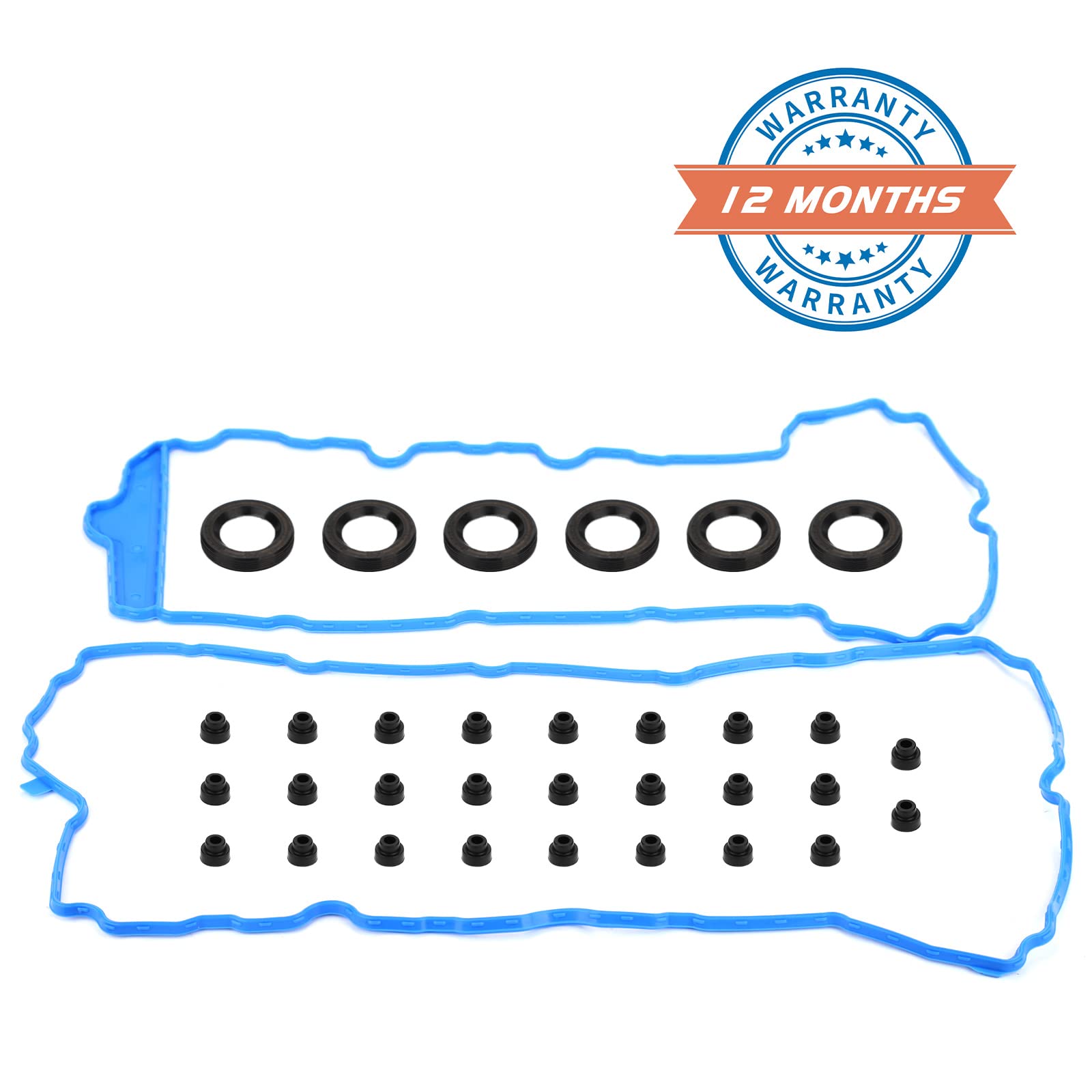 ZONFANT gasket next to ruler for scale, verifies expected dimensions