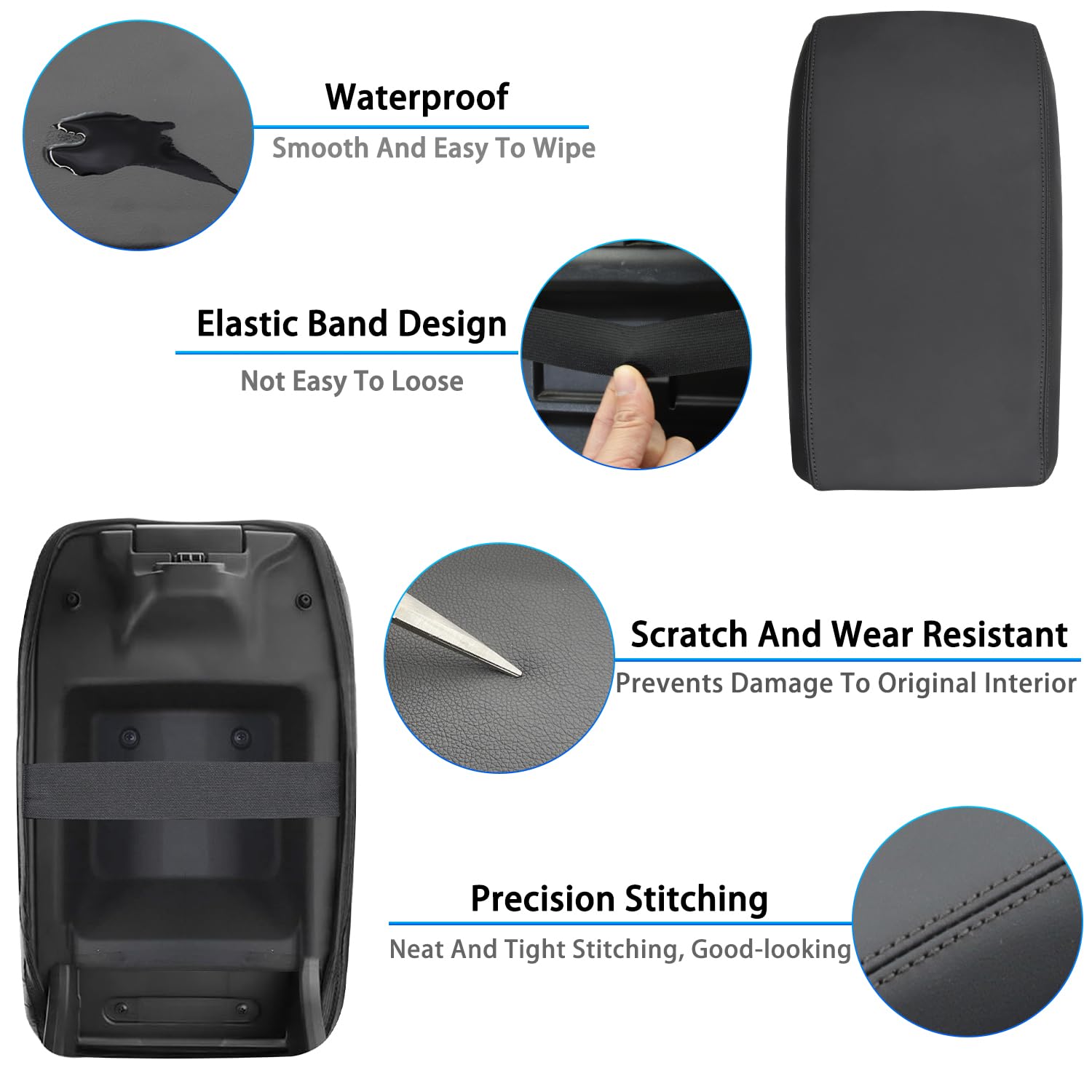 ZOXOQ close-up microfiber texture showing soft surface for elbow comfort