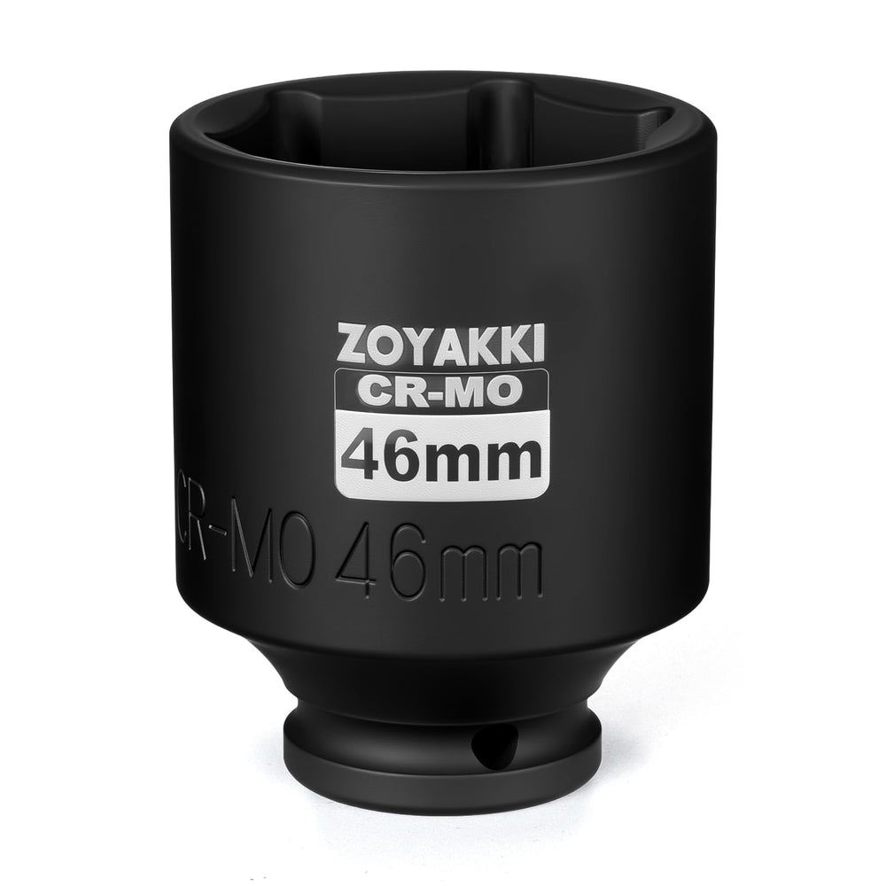 ZOYAKKI 46mm front view showing robust deep socket and benefit of secure tool fit