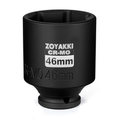 ZOYAKKI 46mm front view showing robust deep socket and benefit of secure tool fit