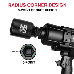 ZOYAKKI interior 6-point hex detail offering stronger contact and less rounding