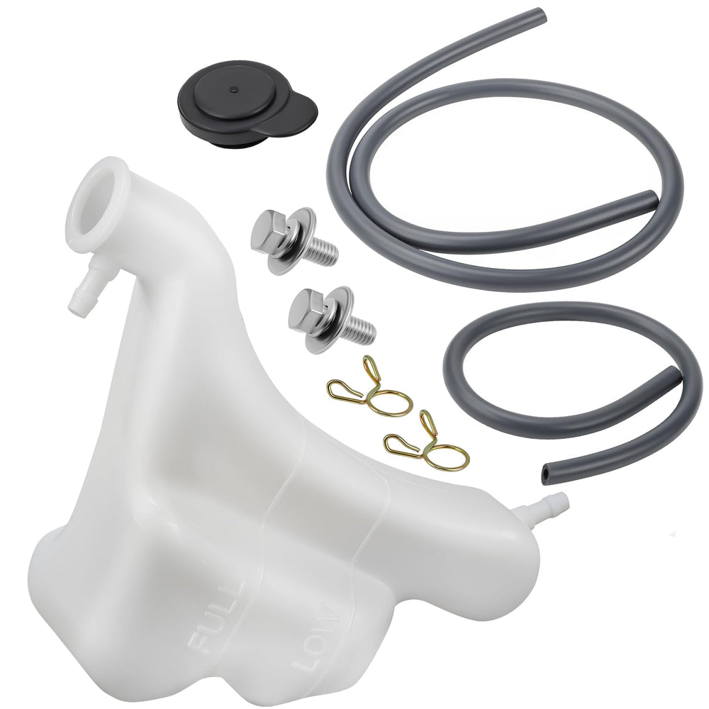 zozoye front view of recovery tank and cap showing exact fitment benefit