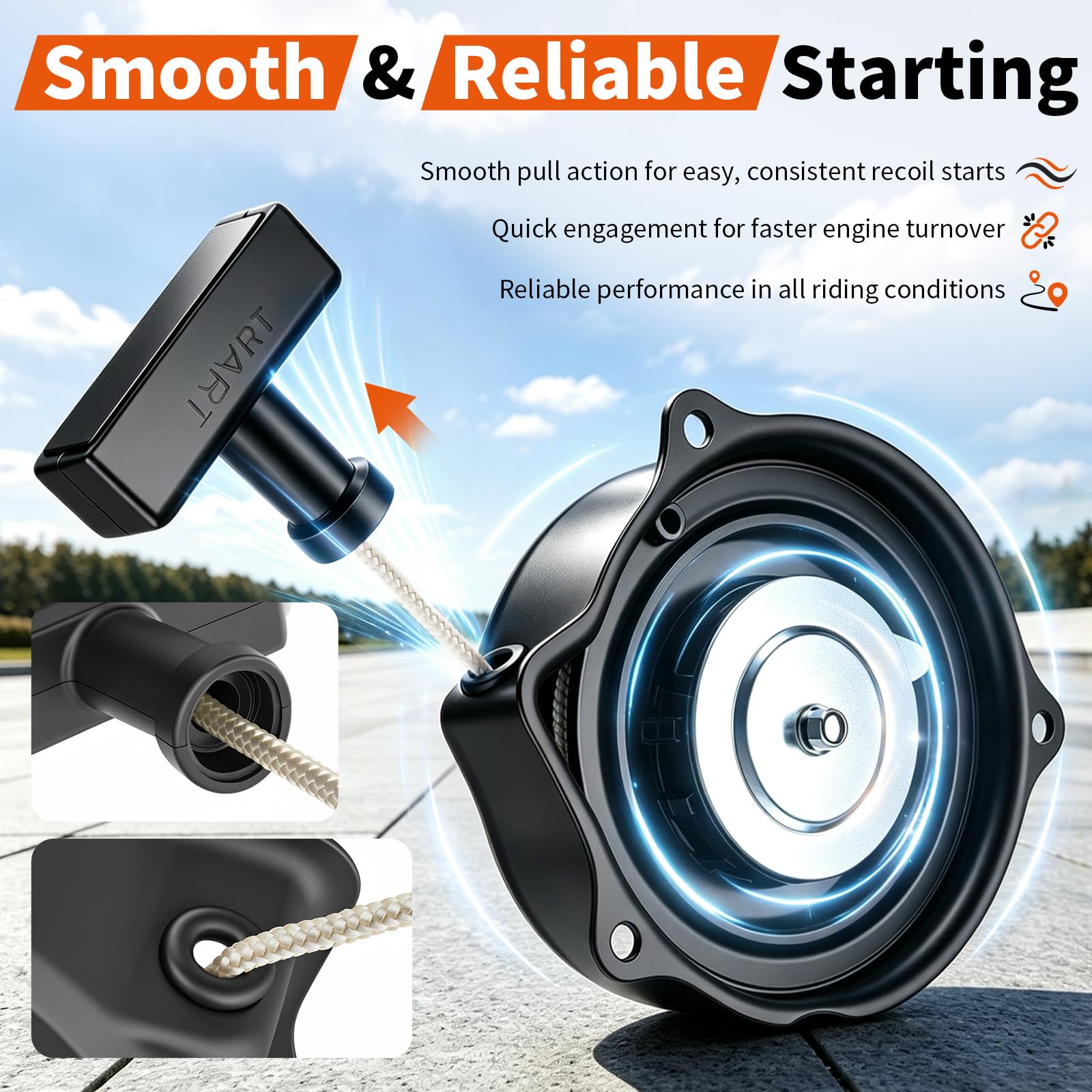 zozoye packaging and included starter part ensuring ready-to-install arrival