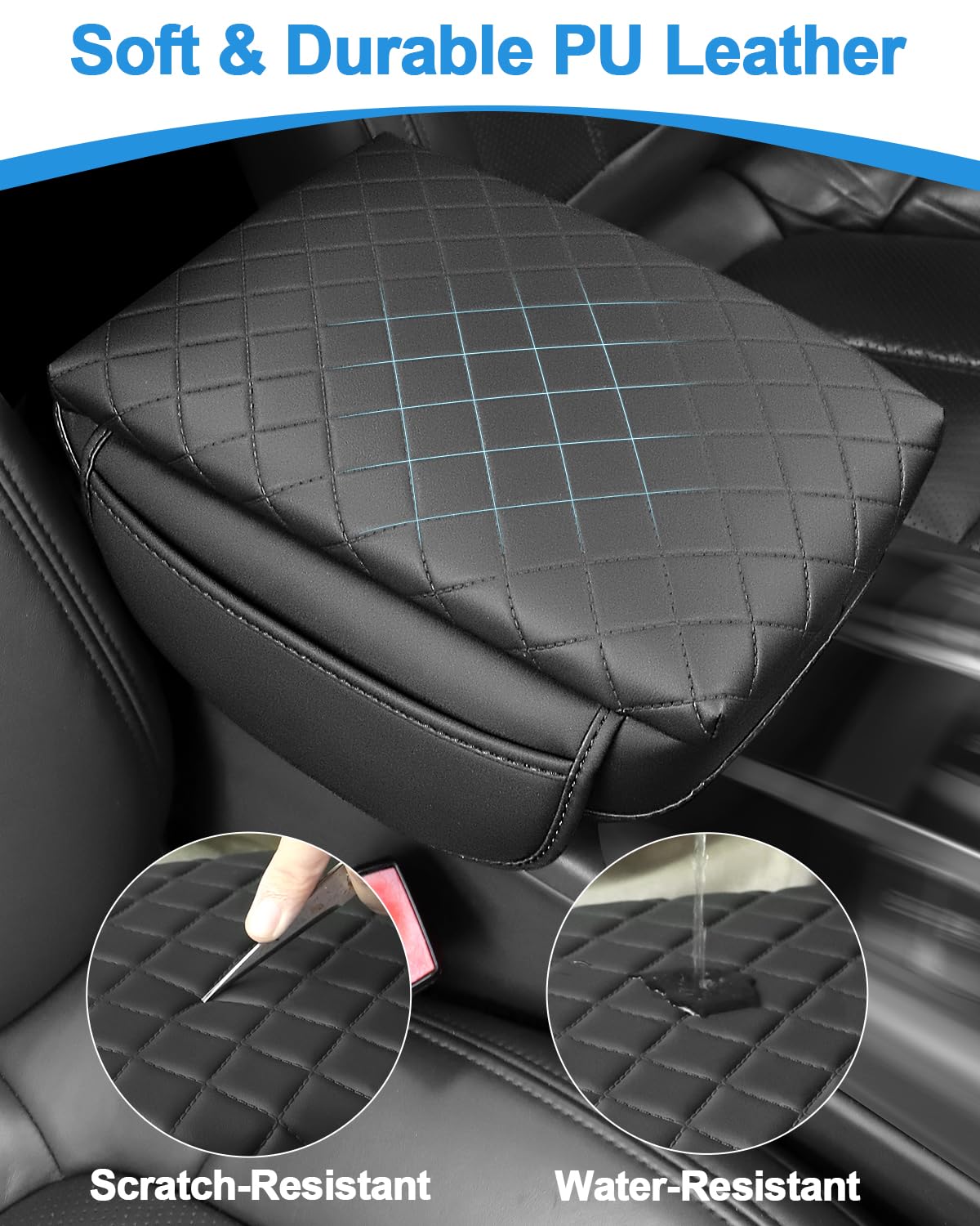 Zrebrio memory foam cross-section highlighting 1-inch cushion comfort