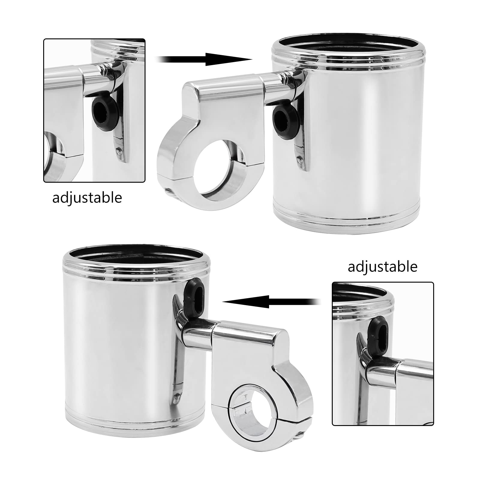 Zreneyfex deep 3.8 inch base holding a travel mug for spill prevention
