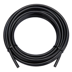 ZTTM fuel line front view showing full 25ft coil and label, compact storage benefit